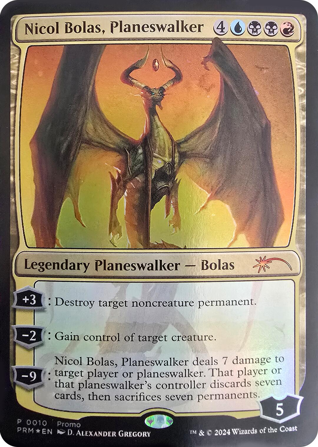 Nicol Bolas, Planeswalker [Media Promos] | Shuffle n Cut Hobbies & Games