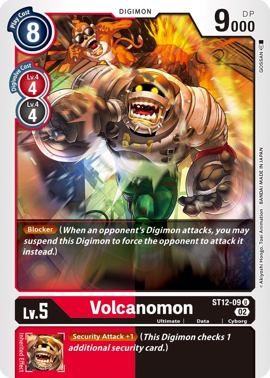 Volcanomon [ST12-09] [Starter Deck: Jesmon] | Shuffle n Cut Hobbies & Games