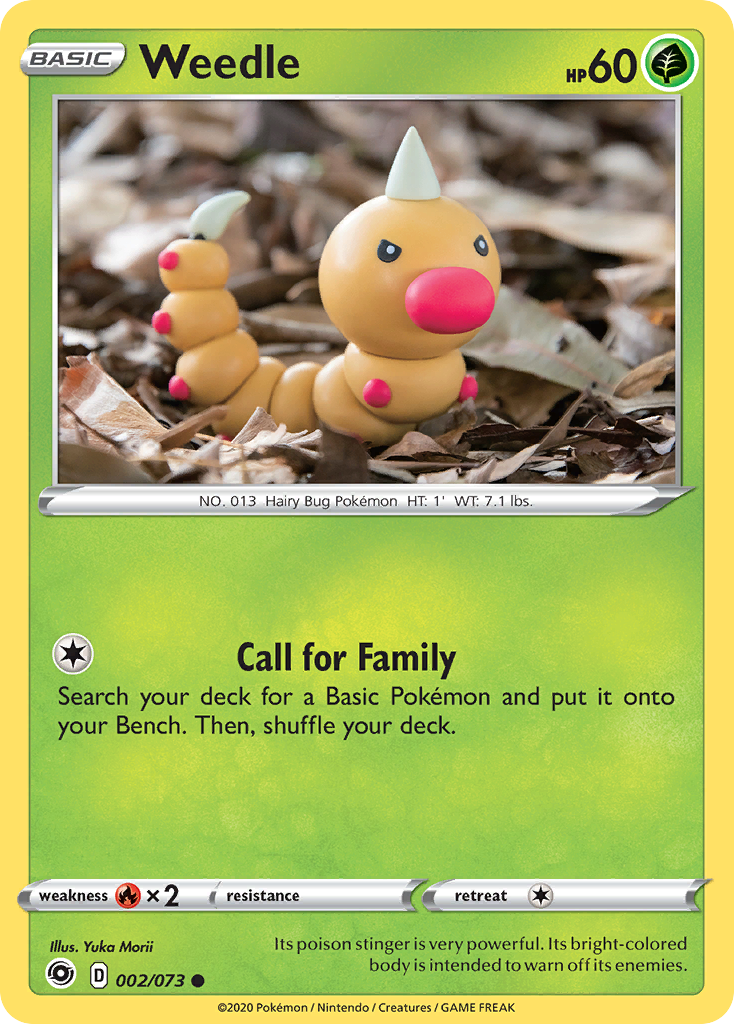 Weedle (002/073) [Sword & Shield: Champion's Path] | Shuffle n Cut Hobbies & Games