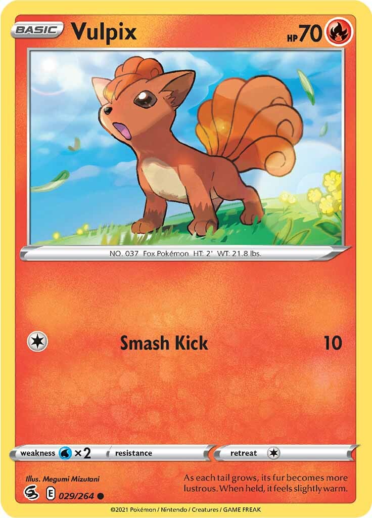 Vulpix (029/264) [Sword & Shield: Fusion Strike] | Shuffle n Cut Hobbies & Games