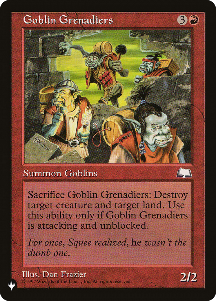 Goblin Grenadiers [The List] | Shuffle n Cut Hobbies & Games