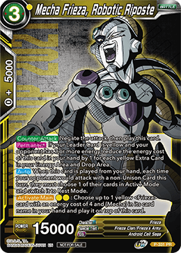 Mecha Frieza, Robotic Riposte (P-331) [Tournament Promotion Cards] | Shuffle n Cut Hobbies & Games