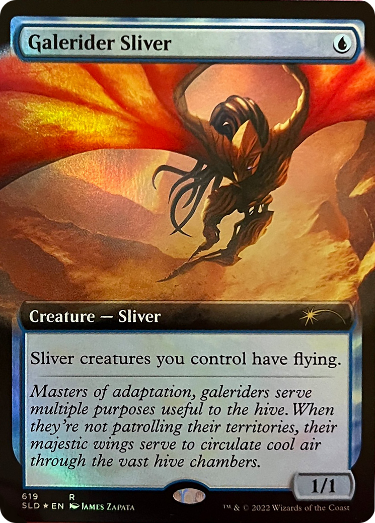 Galerider Sliver (Extended Art) [Secret Lair Drop Series] | Shuffle n Cut Hobbies & Games