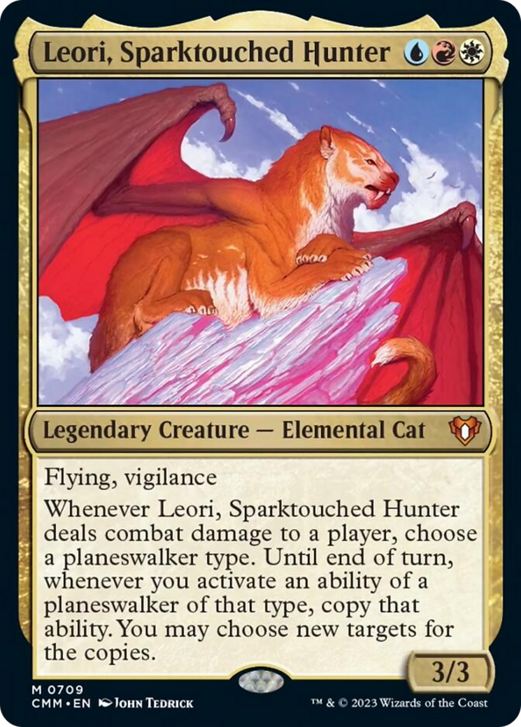 Leori, Sparktouched Hunter [Commander Masters] | Shuffle n Cut Hobbies & Games