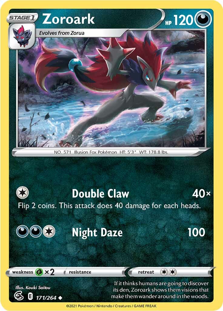 Zoroark (171/264) [Sword & Shield: Fusion Strike] | Shuffle n Cut Hobbies & Games