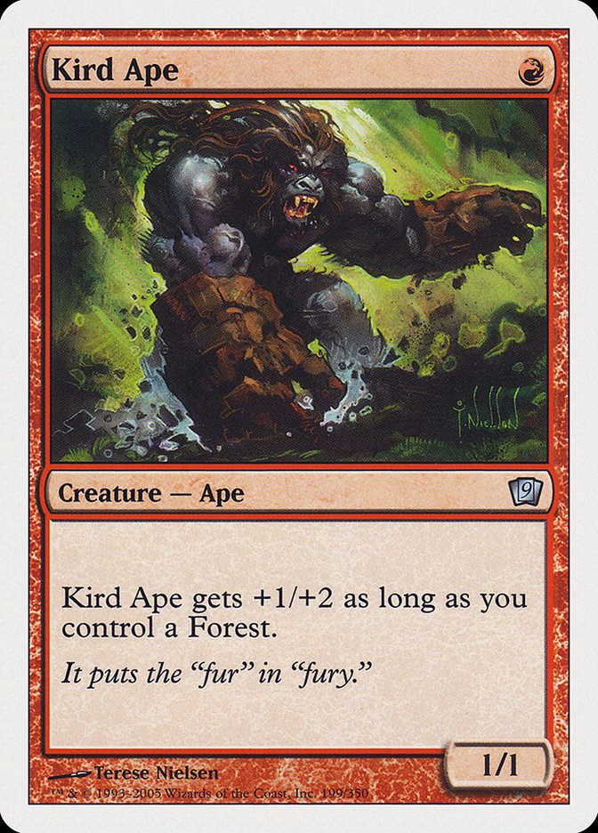 Kird Ape (9th Edition) [Oversize Cards] | Shuffle n Cut Hobbies & Games