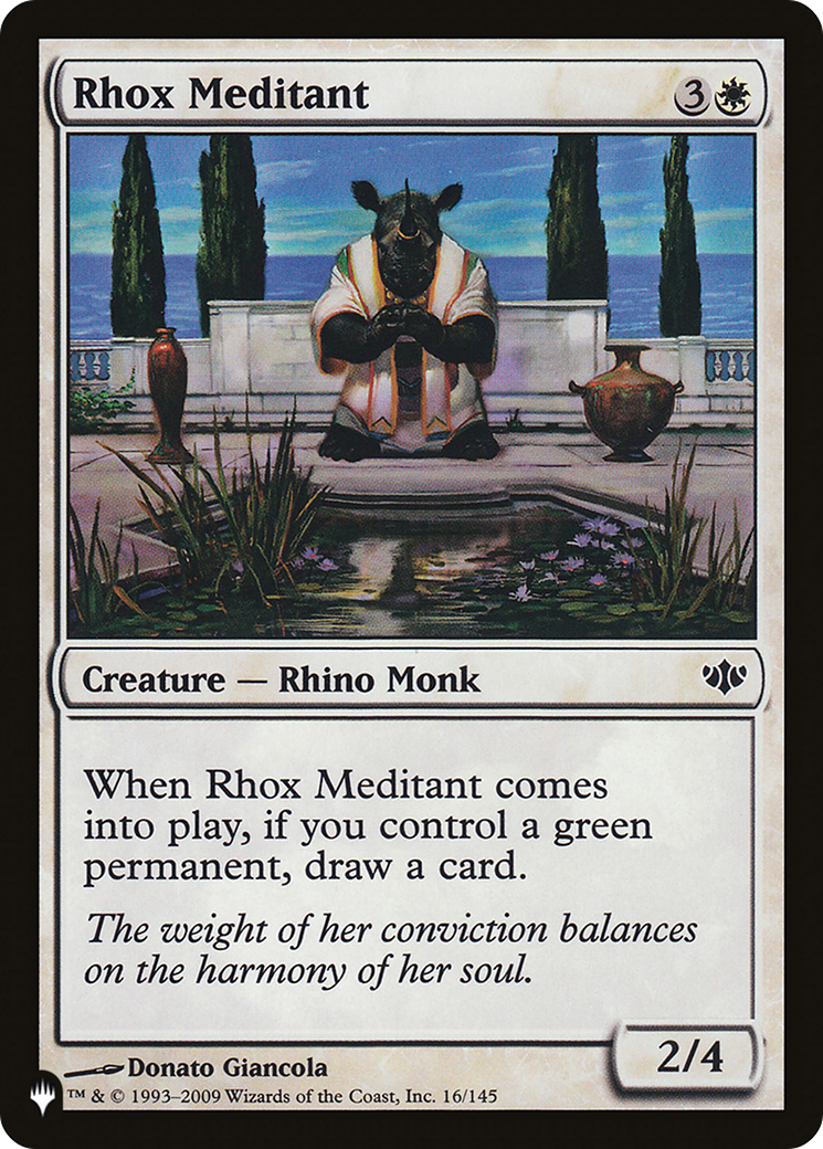 Rhox Meditant [The List] | Shuffle n Cut Hobbies & Games