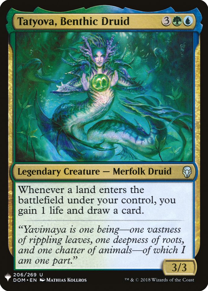 Tatyova, Benthic Druid [Mystery Booster] | Shuffle n Cut Hobbies & Games