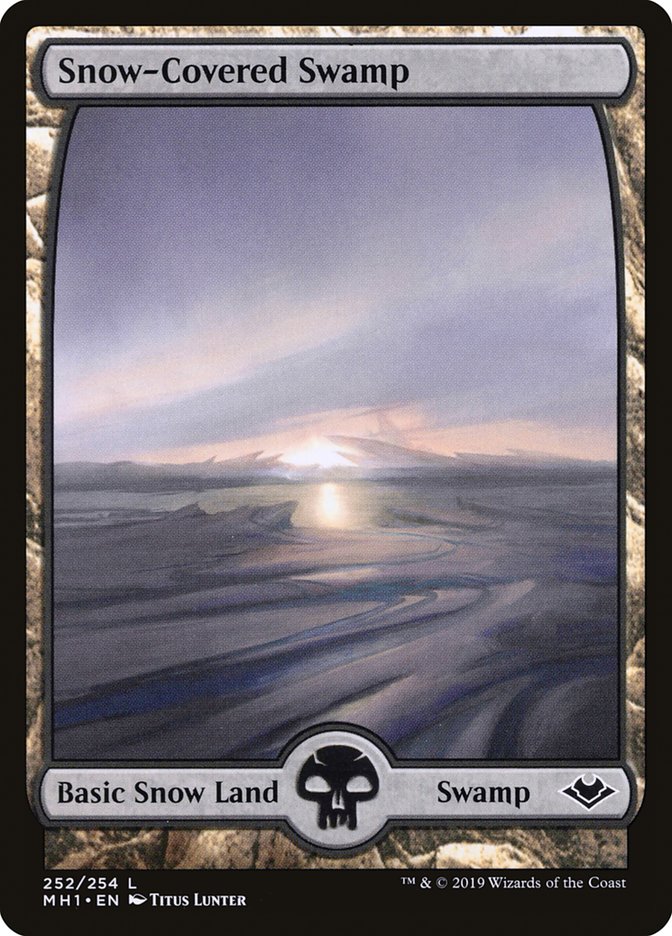 Snow-Covered Swamp [Modern Horizons] | Shuffle n Cut Hobbies & Games