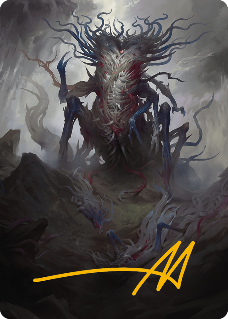 Azlask, the Swelling Scourge Art Card (Gold-Stamped Signature) [Modern Horizons 3 Art Series] | Shuffle n Cut Hobbies & Games