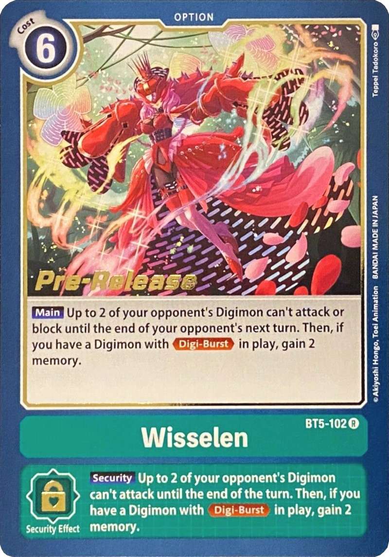 Wisselen [BT5-102] [Battle of Omni Pre-Release Promos] | Shuffle n Cut Hobbies & Games