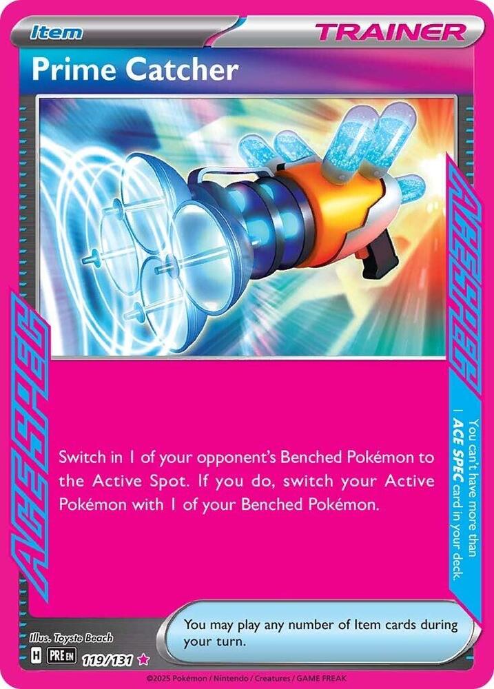 Prime Catcher (119/131) [Scarlet & Violet: Prismatic Evolutions] | Shuffle n Cut Hobbies & Games