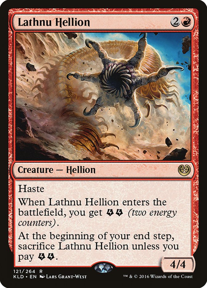 Lathnu Hellion [Kaladesh] | Shuffle n Cut Hobbies & Games