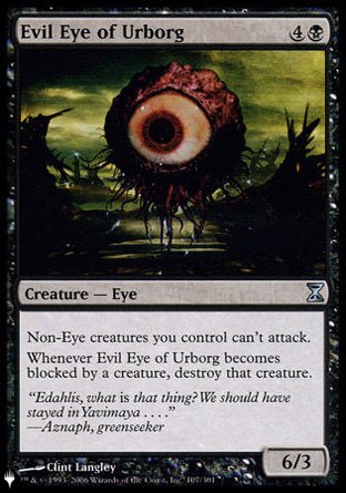 Evil Eye of Urborg [The List] | Shuffle n Cut Hobbies & Games