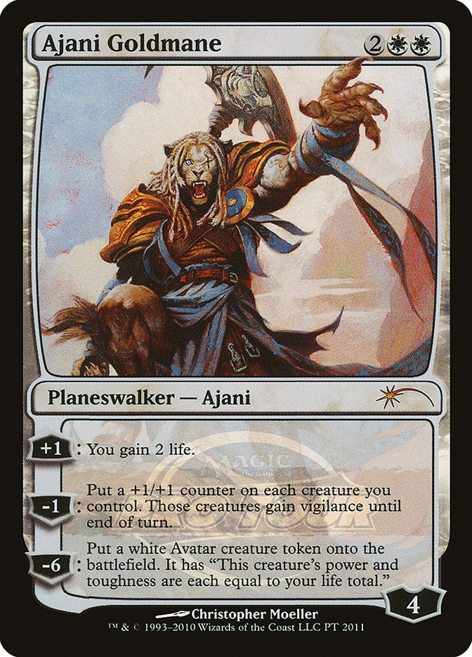 Ajani Goldmane (Pro Tour) [Pro Tour Promos] | Shuffle n Cut Hobbies & Games