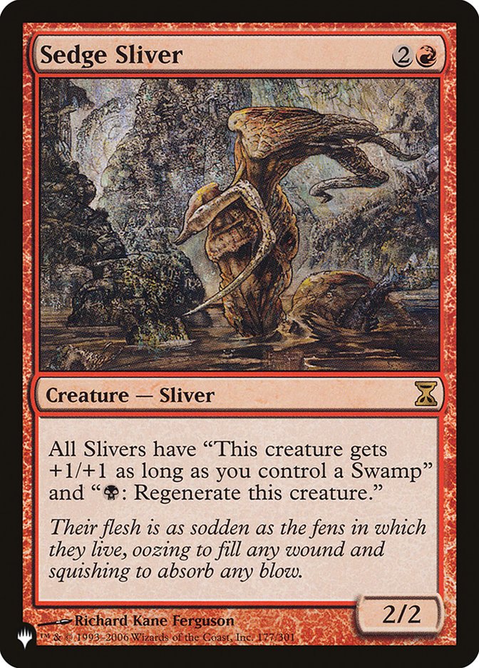 Sedge Sliver [The List] | Shuffle n Cut Hobbies & Games