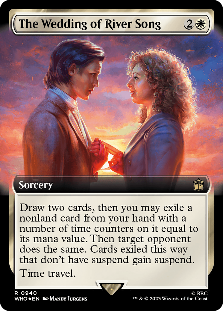 The Wedding of River Song (Extended Art) (Surge Foil) [Doctor Who] | Shuffle n Cut Hobbies & Games