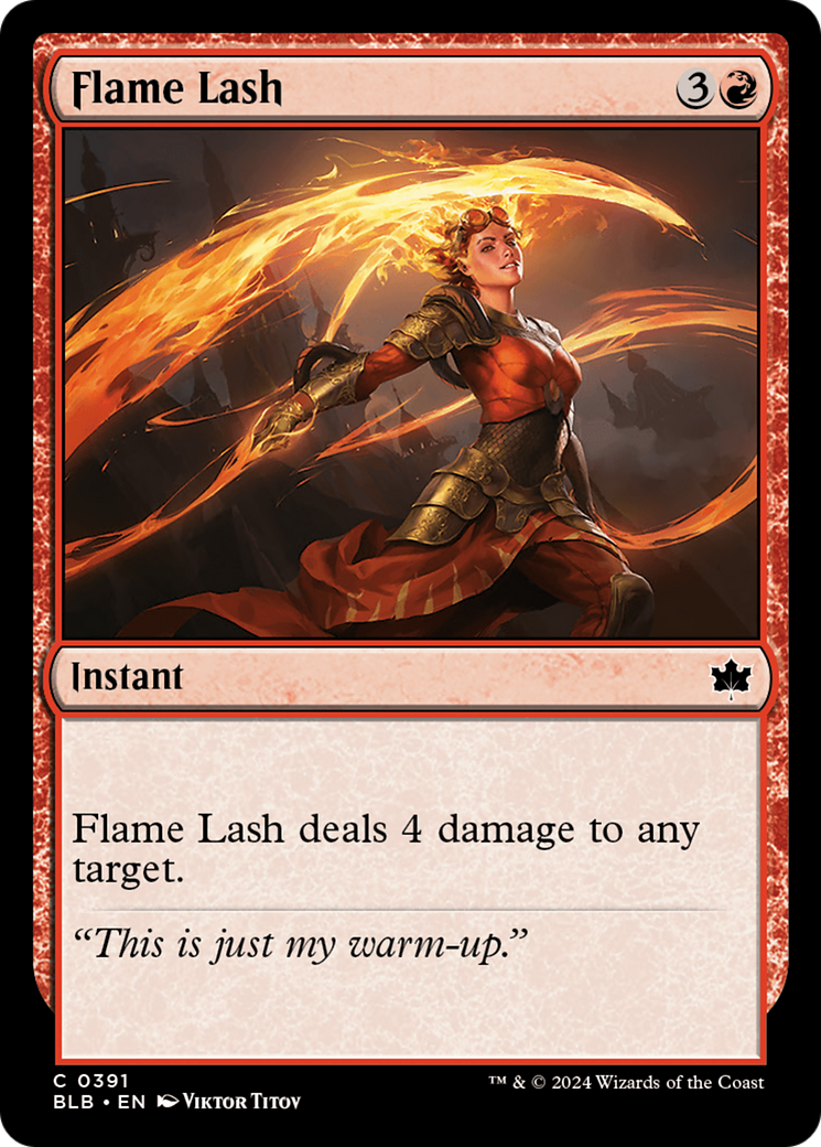 Flame Lash [Bloomburrow] | Shuffle n Cut Hobbies & Games