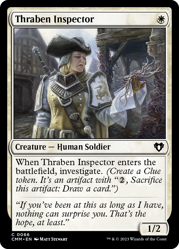 Thraben Inspector [Commander Masters] | Shuffle n Cut Hobbies & Games