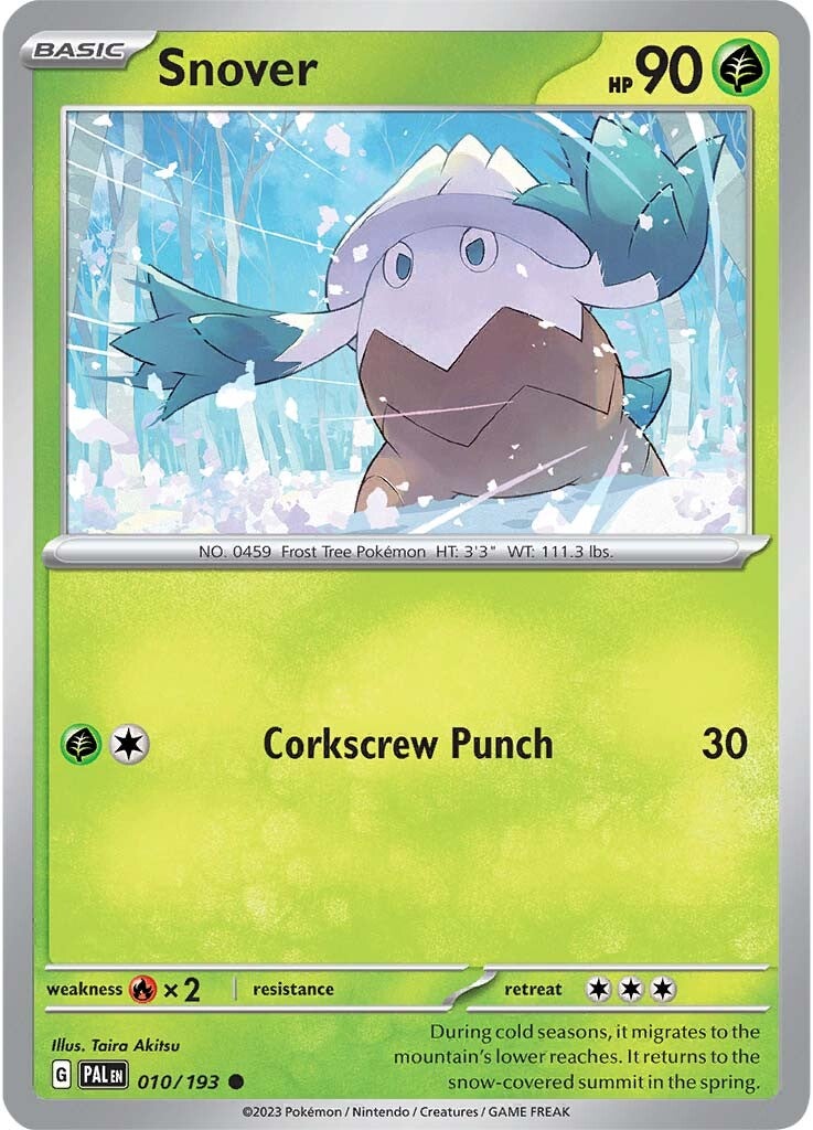 Snover (010/193) [Scarlet & Violet: Paldea Evolved] | Shuffle n Cut Hobbies & Games