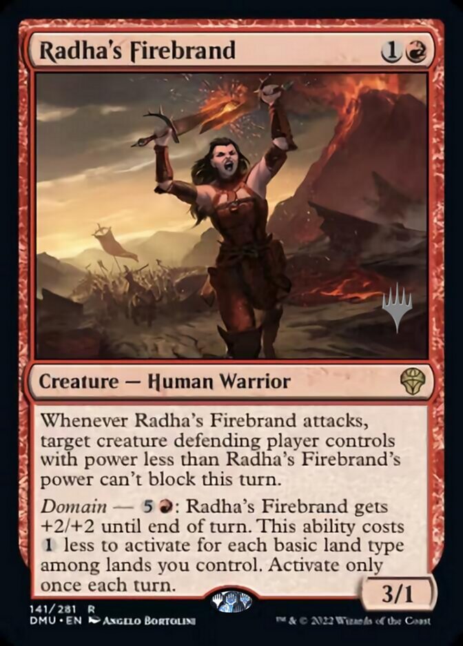 Radha's Firebrand (Promo Pack) [Dominaria United Promos] | Shuffle n Cut Hobbies & Games