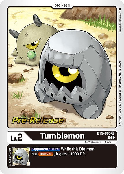 Tumblemon [BT9-005] [X Record Pre-Release Promos] | Shuffle n Cut Hobbies & Games