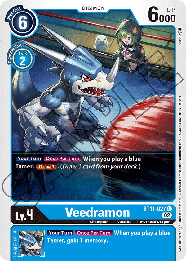 Veedramon [BT11-027] [Dimensional Phase] | Shuffle n Cut Hobbies & Games