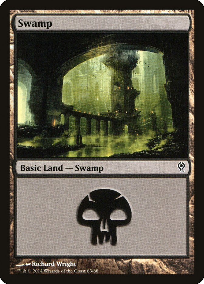 Swamp (83) [Duel Decks: Jace vs. Vraska] | Shuffle n Cut Hobbies & Games