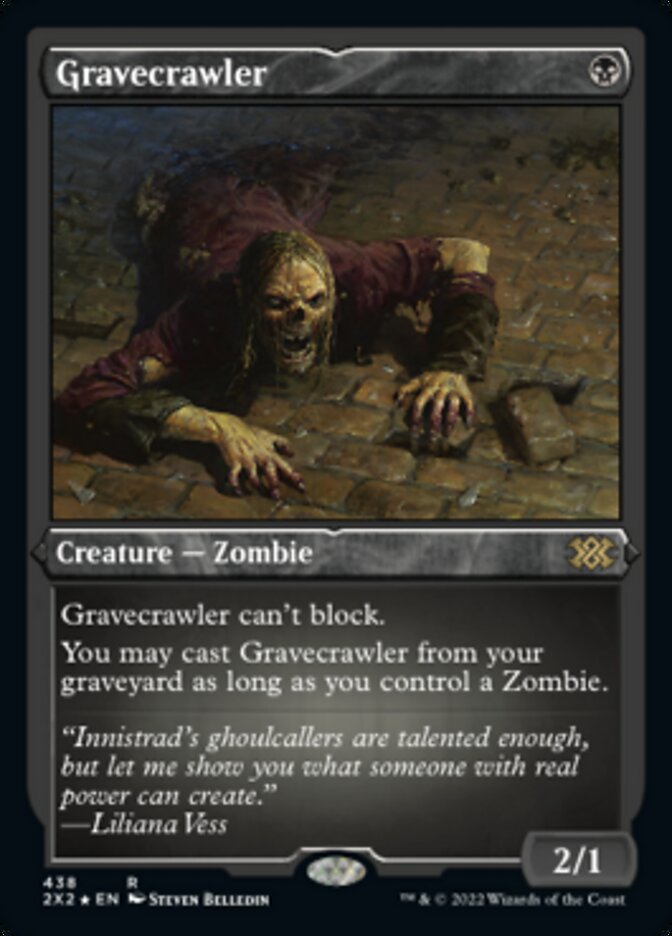 Gravecrawler (Foil Etched) [Double Masters 2022] | Shuffle n Cut Hobbies & Games