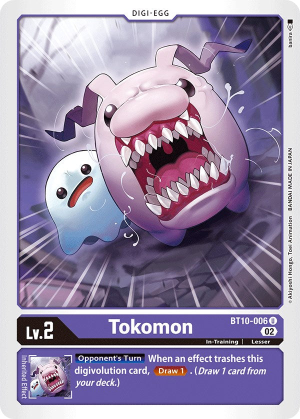 Tokomon [BT10-006] [Xros Encounter] | Shuffle n Cut Hobbies & Games