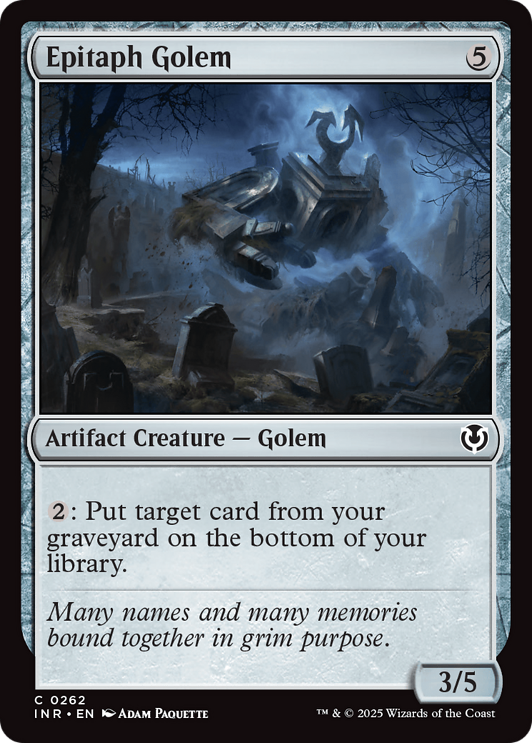 Epitaph Golem [Innistrad Remastered] | Shuffle n Cut Hobbies & Games