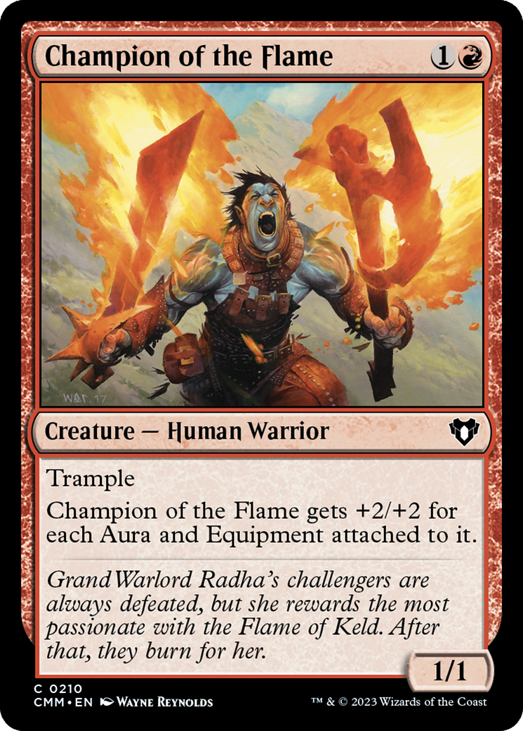 Champion of the Flame [Commander Masters] | Shuffle n Cut Hobbies & Games