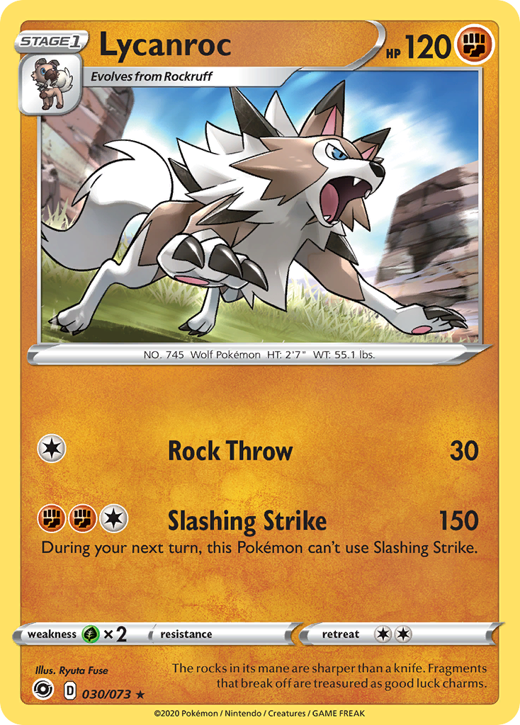 Lycanroc (030/073) [Sword & Shield: Champion's Path] | Shuffle n Cut Hobbies & Games