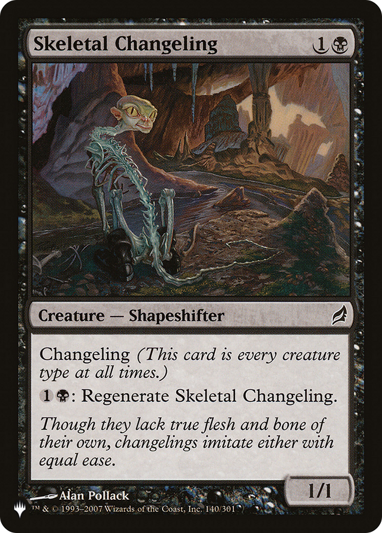 Skeletal Changeling [The List] | Shuffle n Cut Hobbies & Games