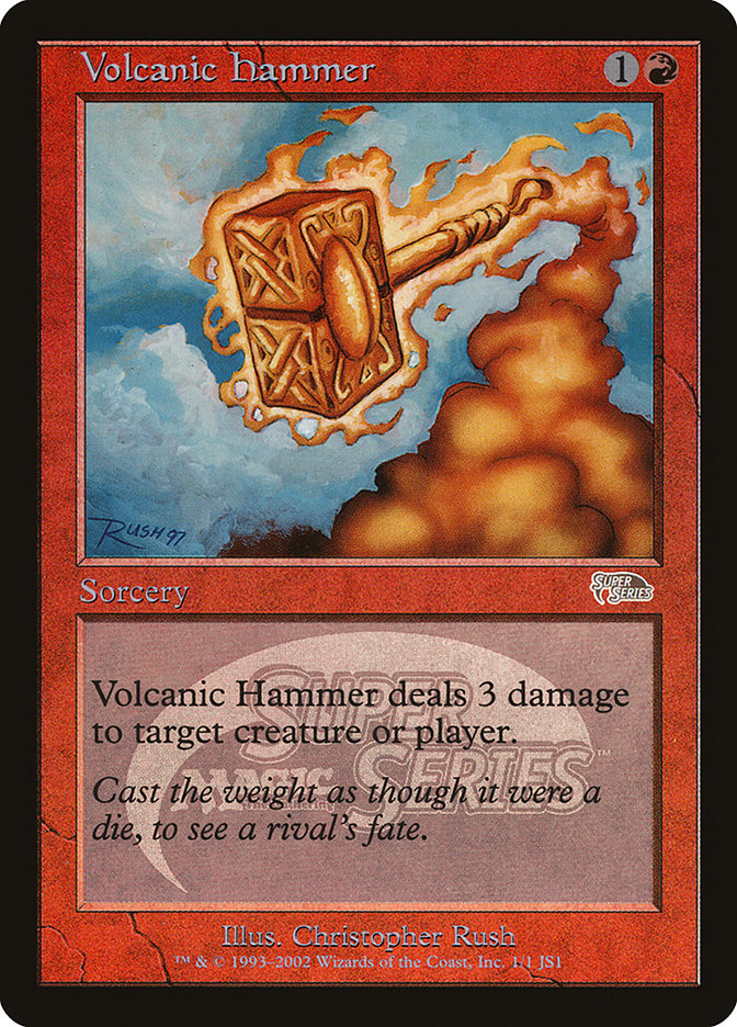 Volcanic Hammer [Junior Super Series] | Shuffle n Cut Hobbies & Games