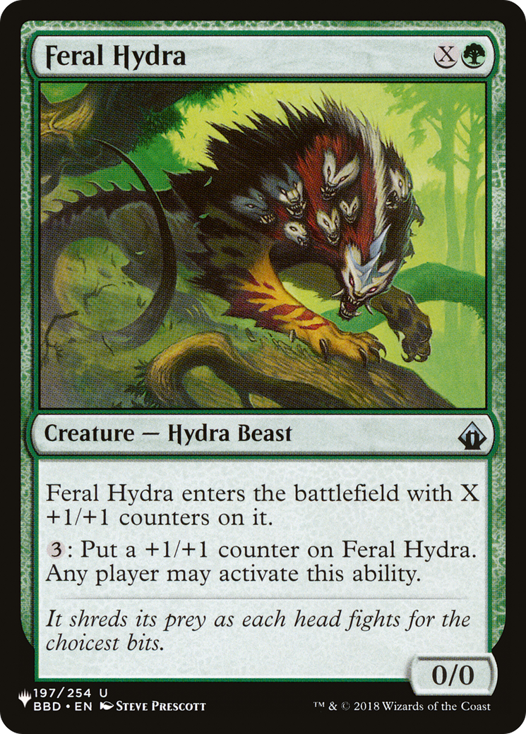 Feral Hydra [The List] | Shuffle n Cut Hobbies & Games