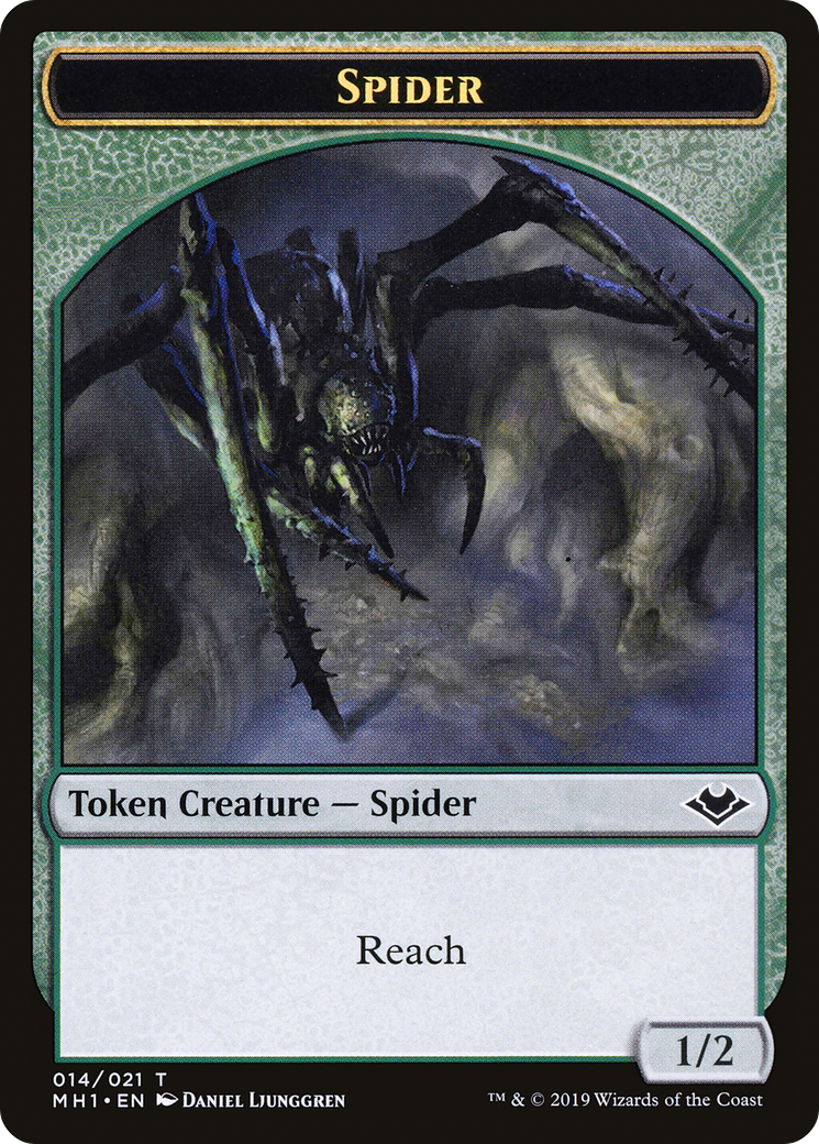 Shapeshifter // Spider Double-Sided Token [Modern Horizons Tokens] | Shuffle n Cut Hobbies & Games