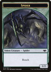 Shapeshifter // Spider Double-Sided Token [Modern Horizons Tokens] | Shuffle n Cut Hobbies & Games