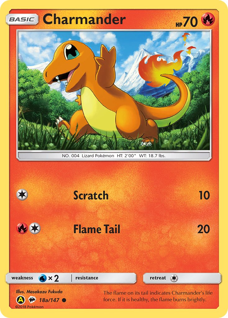 Charmander (18a/147) [Alternate Art Promos] | Shuffle n Cut Hobbies & Games