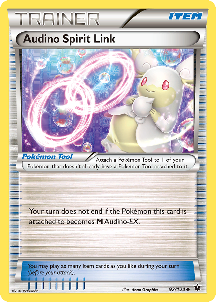 Audino Spirit Link (92/124) [XY: Fates Collide] | Shuffle n Cut Hobbies & Games