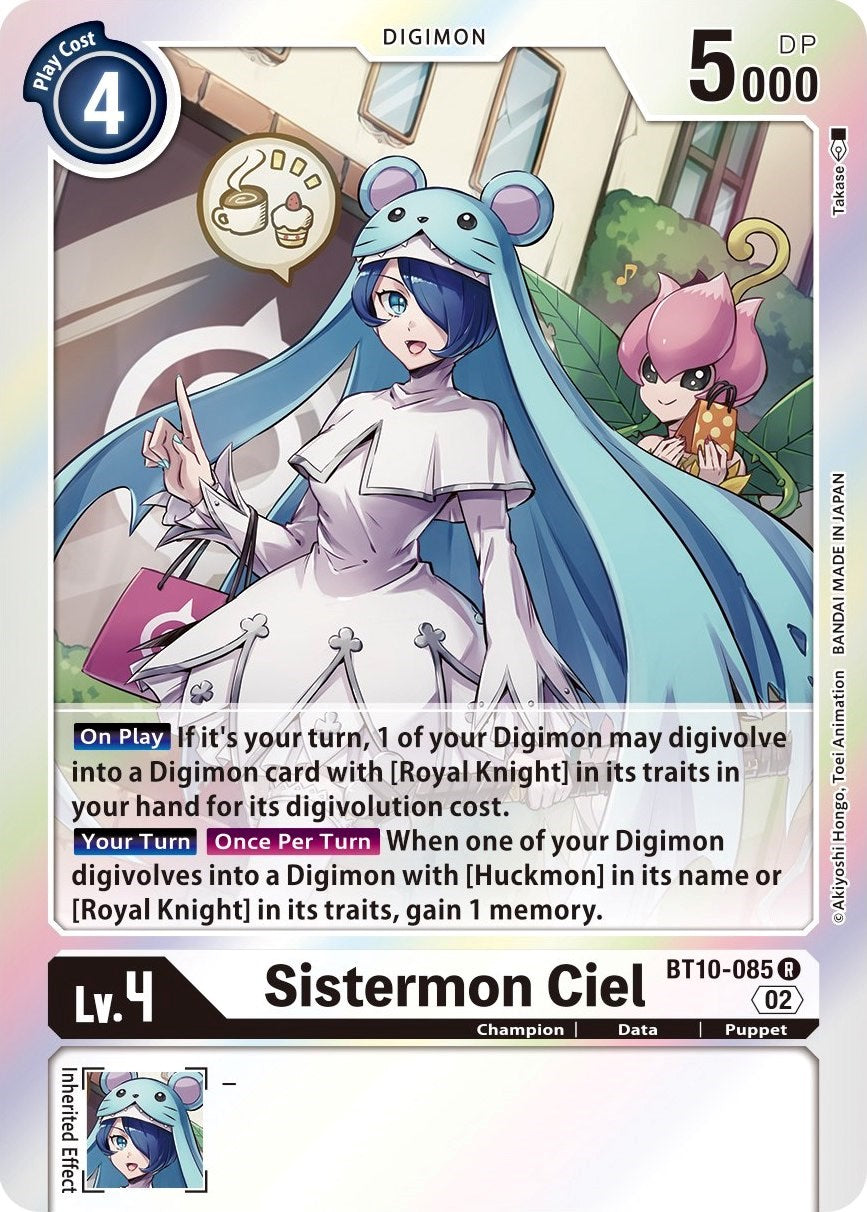 Sistermon Ciel [BT10-085] [Xros Encounter] | Shuffle n Cut Hobbies & Games