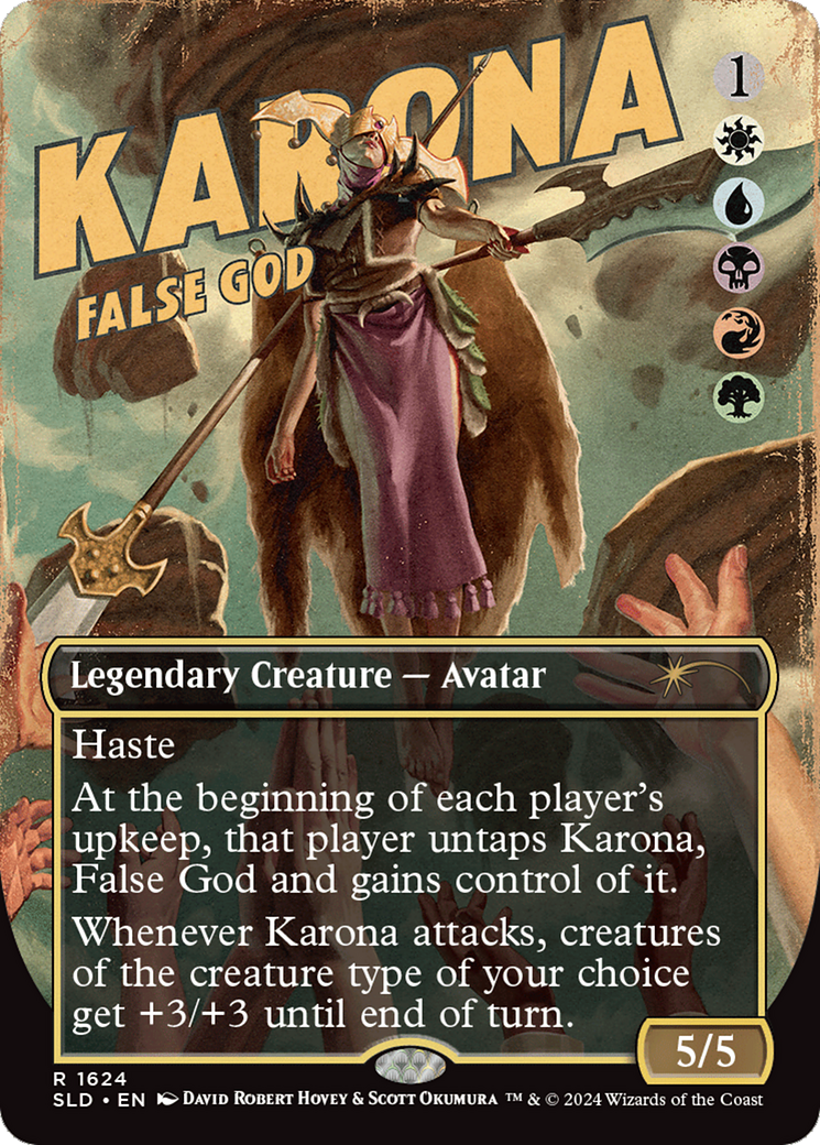 Karona, False God [Secret Lair Drop Series] | Shuffle n Cut Hobbies & Games