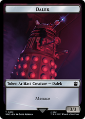 Dalek // Treasure (0029) Double-Sided Token [Doctor Who Tokens] | Shuffle n Cut Hobbies & Games