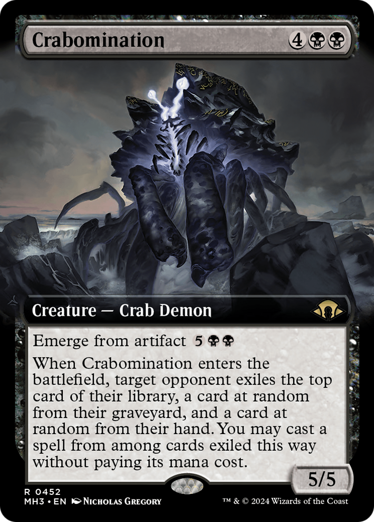 Crabomination (Extended Art) [Modern Horizons 3] | Shuffle n Cut Hobbies & Games