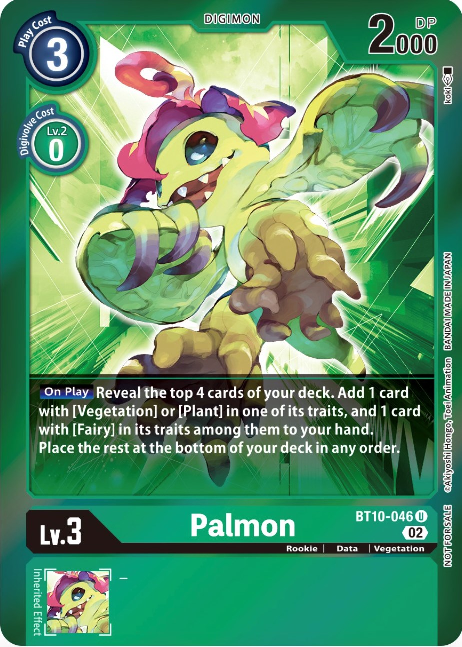 Palmon [BT10-046] (Event Pack 4) [Xros Encounter Promos] | Shuffle n Cut Hobbies & Games