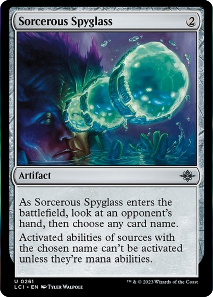 Sorcerous Spyglass [The Lost Caverns of Ixalan] | Shuffle n Cut Hobbies & Games