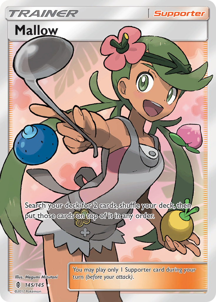 Mallow (145/145) [Sun & Moon: Guardians Rising] | Shuffle n Cut Hobbies & Games