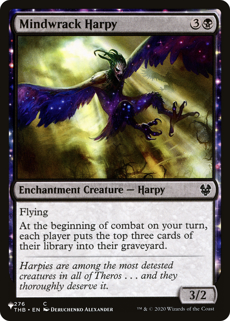 Mindwrack Harpy [The List Reprints] | Shuffle n Cut Hobbies & Games