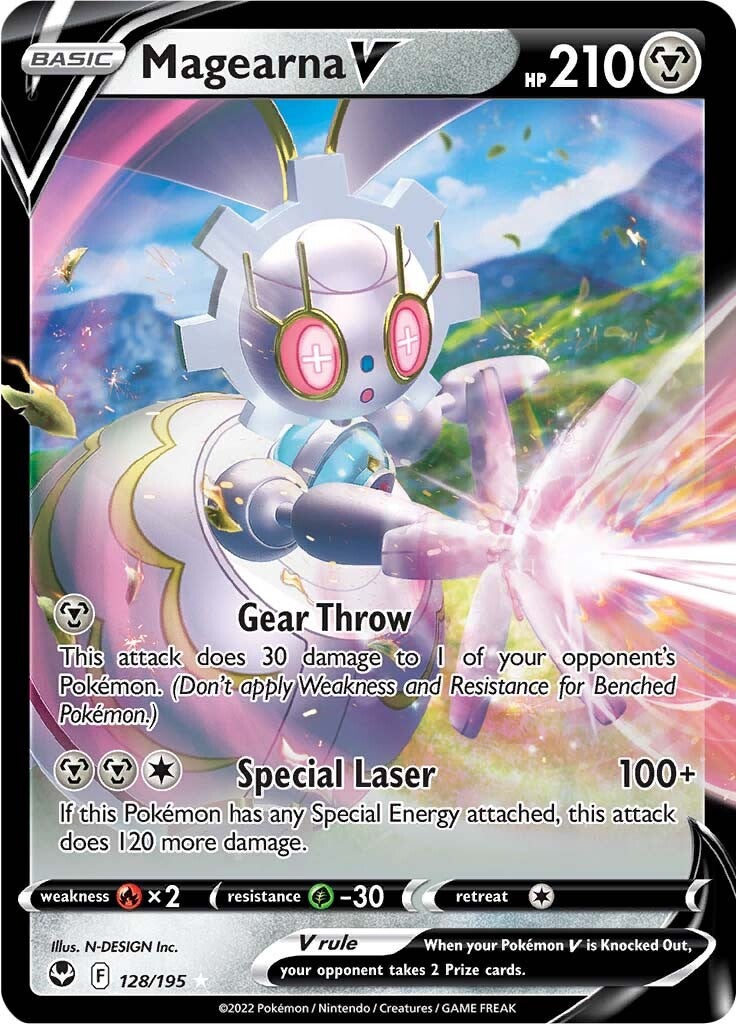 Magearna V (128/195) [Sword & Shield: Silver Tempest] | Shuffle n Cut Hobbies & Games