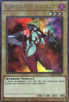 Elemental HERO Burstinatrix [LART-EN041] Ultra Rare | Shuffle n Cut Hobbies & Games